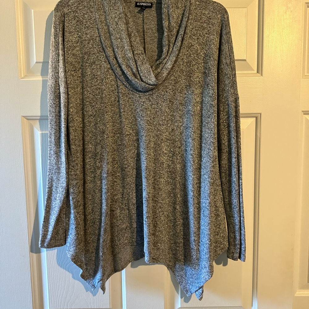 Express Gray Women's Sweater